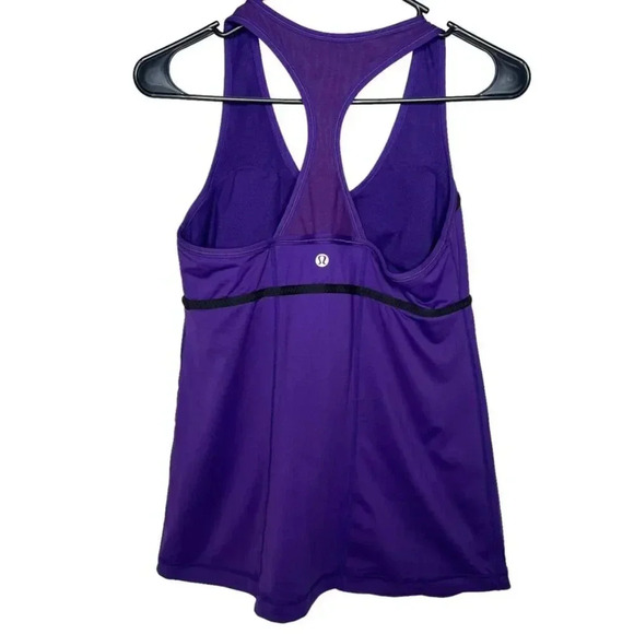 Lululemon Commit Tank Lolo Purple Luxtreme Racerback Tank Sz. 10 - Picture 3 of 7